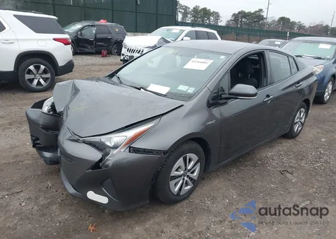 2016 Toyota Prius Three из США, поврежденный, VIN JTDKARFU7G3501481